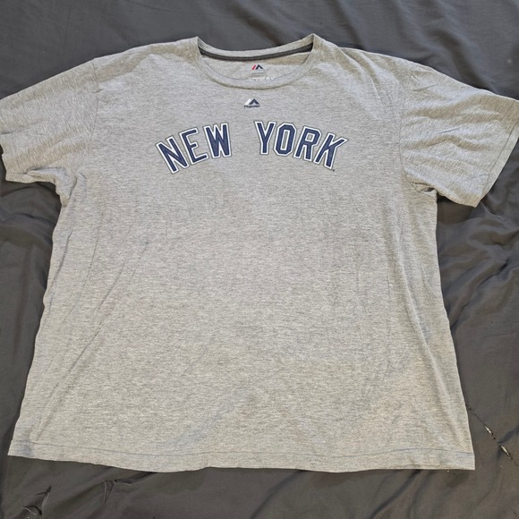 Majestic Other - Majestic New York Yankees Aaron Judge 99 T-Shirt Gray Mens 2XL Triple Peak MLB